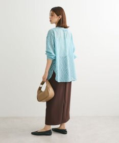 Green Parks ２ＷＡＹ　リーフジャガードシアーシャツ