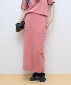 AMERICAN HOLIC DISCUS 加工裏毛ナロースカート