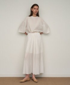 ATON SHRINK FRESCA JERSEY | ワイドスリーブＴシャツ