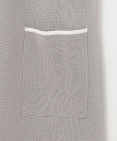 自由区 【XSサイズ～/洗える/セット着用可】ドライコットンハイゲージ ニットライトアウター