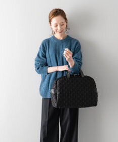 MIYABIYA 【撥水加工】La quoh with kirakaracho 南蛮七宝エンボスボンディング ボストン