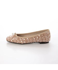 MODE ET JACOMO <carino>パールビジュー付きデザインバレエ