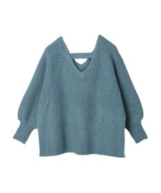 Green Parks ・Ｐｅｔｉｔ　Ｆｌｅｕｒ　両Ｖネックニットチュニック