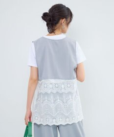 Green Parks レースドッキングＺＩＰベスト
