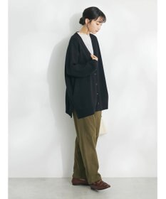 CRAFT STANDARD BOUTIQUE ＶネックＢＩＧシルエットカーディガン
