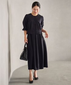 #Newans 【セレモニーにも】コクーンフォルムカーディガンジャケット