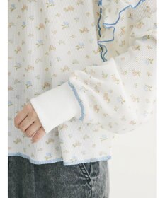 Green Parks ・Ｄｏｕｂｌｅ　Ｆｌａｇｓ　フラワーｐｔワッフルロンＴＥＥ