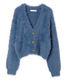 Green Parks ・Ｐｅｔｉｔ　Ｆｌｅｕｒ　シャギーニットカーディガン