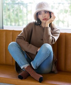 Tiaclasse 【洗える】バックフレアダンボールパーカー