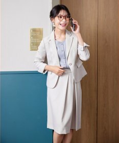 Tiaclasse 【洗える】ハートネックフレア袖ブラウス