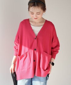 AMERICAN HOLIC バイパチＶネックワイドニットカーディガン