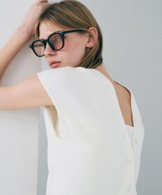 uncrave スムースニット 2WAYジレ