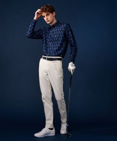 23区GOLF 【MEN】白夜ゴルフ柄 長袖シャツ