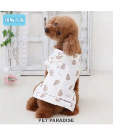 PET PARADISE ペットパラダイス 接触冷感 背中開き 甚平《くまちゃん》小型犬