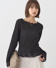 earth music&ecology シャーリングメロープルオーバー