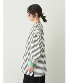 earth music&ecology トリカラーボーダーロンＴＥＥ