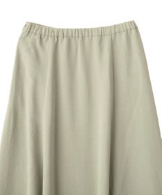 earth music&ecology サテンフレアスカート