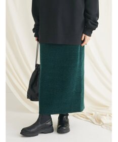 CRAFT STANDARD BOUTIQUE シェニールヤーンニットスカート