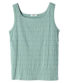 earth music&ecology シャーリングタンクトップ