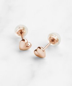 TOCCA 【WEB限定】WITH HEART MINI PIERCED EARRINGS K10 ピアス