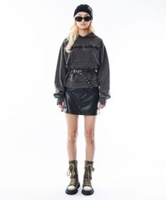 WEGO 【ユニセックス着用ITEM】コンパクトフィットロゴプルパーカー