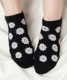 WEGO フード総柄ショートソックス