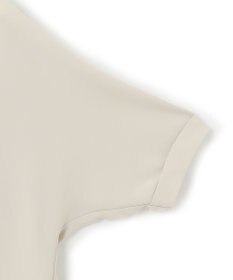 ICB 【人気のため新色追加・WEB限定カラーあり】BackSatinAmunzen 5分袖バンドカラーブラウス