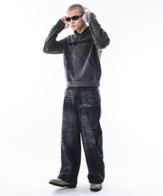 WEGO 【ユニセックス着用ITEM】コンパクトフィットロゴプルパーカー