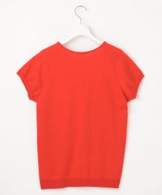 自由区 S 【洗える】ジョーゼットプリーツコンビ カットソー