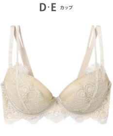 AMPHI ブラジャー 谷間メイク カップ上辺が浮きにくい Gカップまで対応 大きいサイズ 【Glama-Rich グラマリッチ ボリュームUPタイプ】 ブラ BYJ302 アンフィ／ワコール