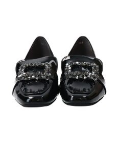 Bridget Birkin 【Bridget Birkin】スクエアバックルビジューローファー