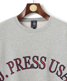 J.PRESS MEN 【J.PRESS ORIGINALS】FABRIC LOGO SWEATSHIRT