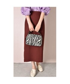 LA BAGAGERIE カウヘアーミニバッグ