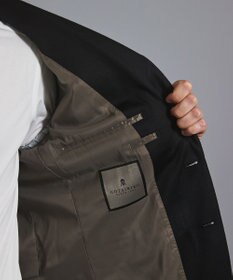 GOTAIRIKU 新柄/セットアップ対応【洗える/ストレッチ/シワになりにくい】ウォッシャブルジャージー セットアップジャケット_柄（25年モデル）