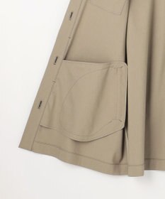 自由区 S 【セットアップ対応】リネンストレッチ ジレ