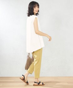 ANY 【接触冷感・UVケア】イージーケア美脚 パンツ