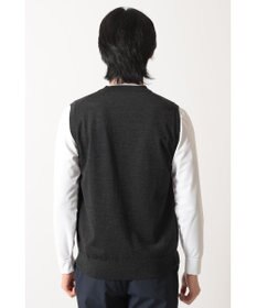 DAKS スーパーファインメリノ ニットベスト