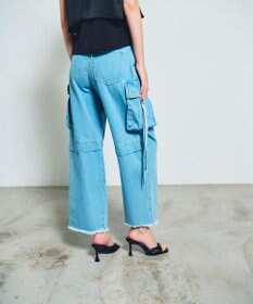 GRACE CONTINENTAL コクーンデニムカーゴパンツ