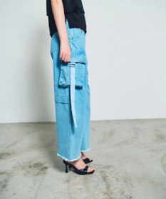 GRACE CONTINENTAL コクーンデニムカーゴパンツ