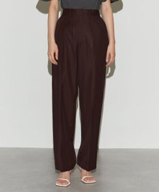 NAVE 【Nave　洗える】バルキーツイル   タックパンツ