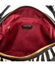 LA BAGAGERIE カウヘアーミニバッグ