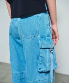 GRACE CONTINENTAL コクーンデニムカーゴパンツ