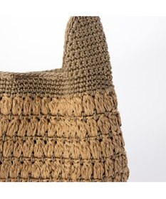 UNBILLION カシュカシュ cachecache / コンビ編みワンハンドルトート