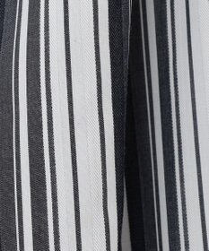 自由区 【洗える/セットアイテム】ウールブレンドベスト×ストライプワンピ