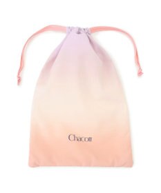 Chacott グラデーション半メッシュ巾着M