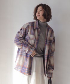 WEGO 【WEB限定/25年秋冬新作/洗濯OK/毛玉レス】タートルネックニット