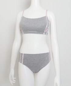 WEGO 【ブラトップ＆ショーツセット】Liliane　Ciel　サイドライン