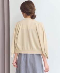 Feroux 【洗える】ラメニットカーディガン