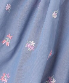 ANY KIDS フラワー 刺繍 キュロット