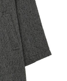 AMERICAN HOLIC ヘリンボーンスタンドカラーコート